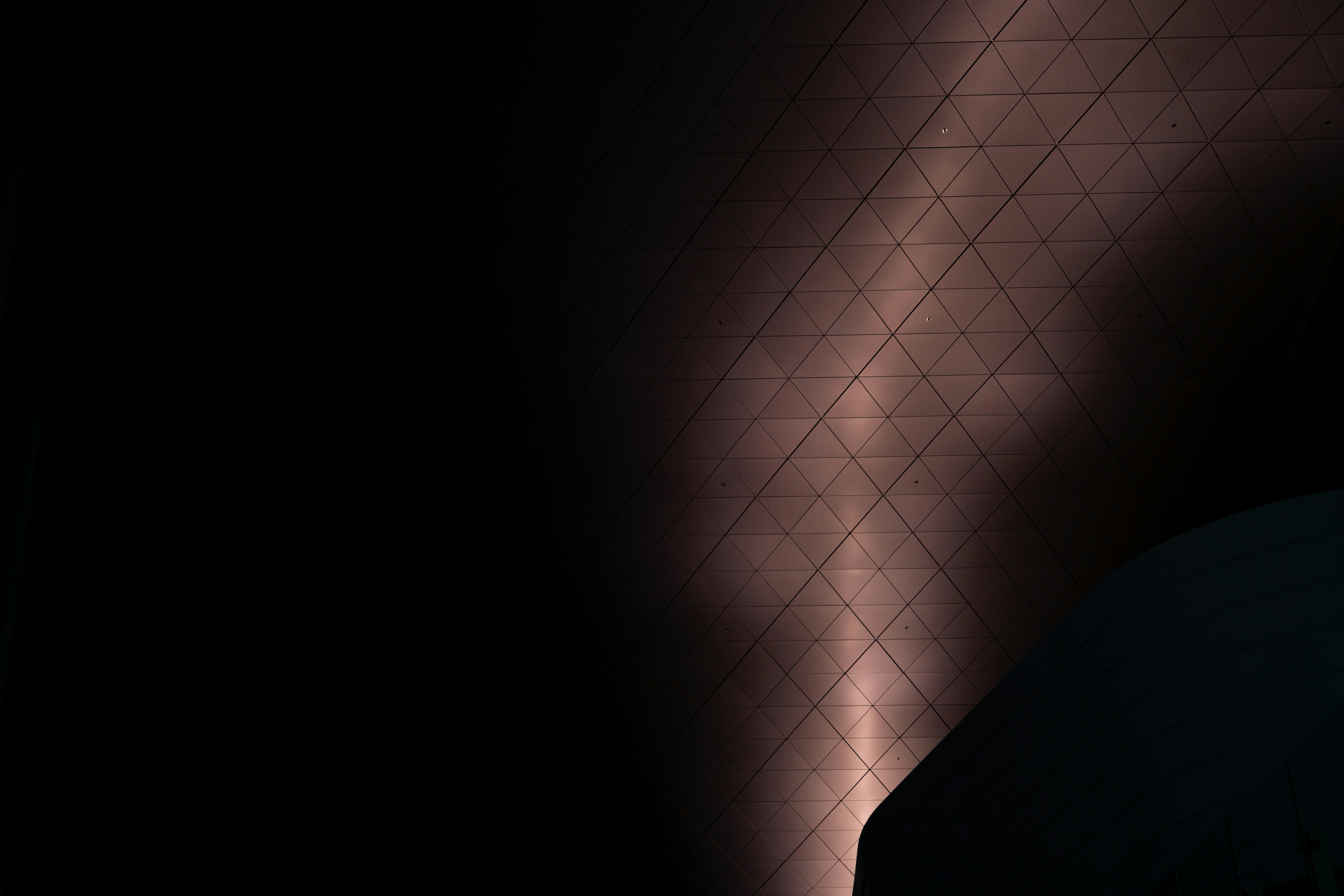dark ceiling